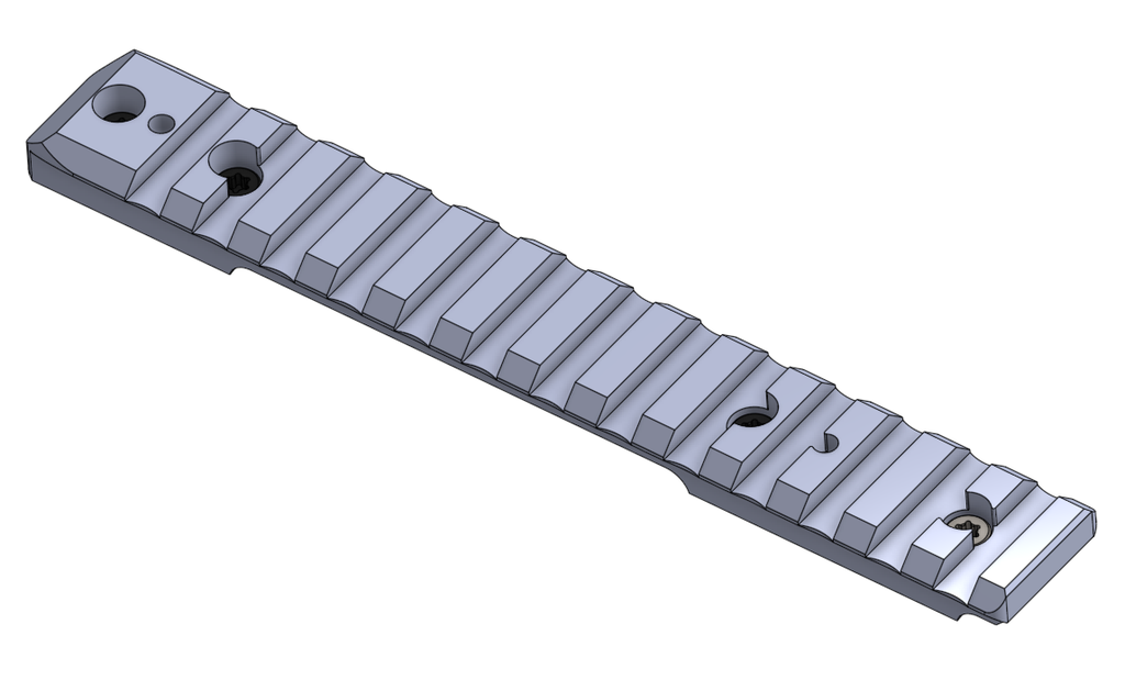 20 MOA Scope Bases For Gunwerks Actions