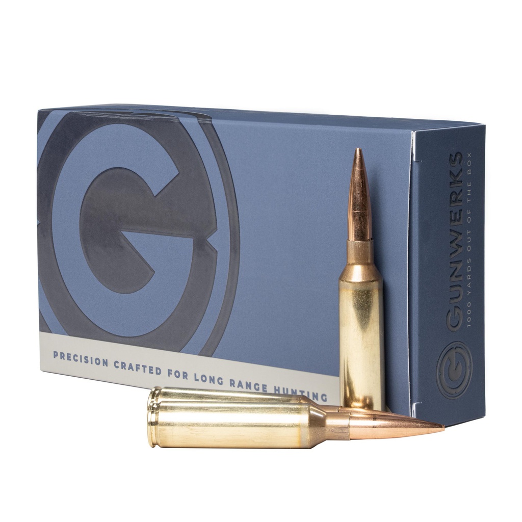 6.5 Creedmoor, Berger 140gr, Gunwerks Long Range Hunting Ammunition