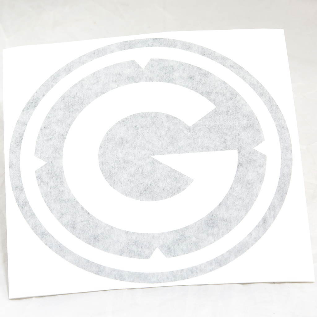 Gunwerks 7&quot; Grey &quot;G&quot; Vehicle Decal